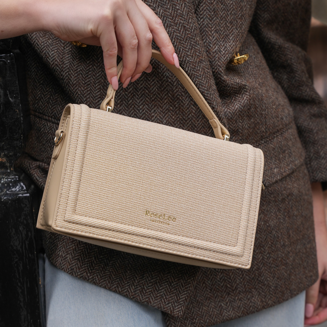 Megan handtas - Beige