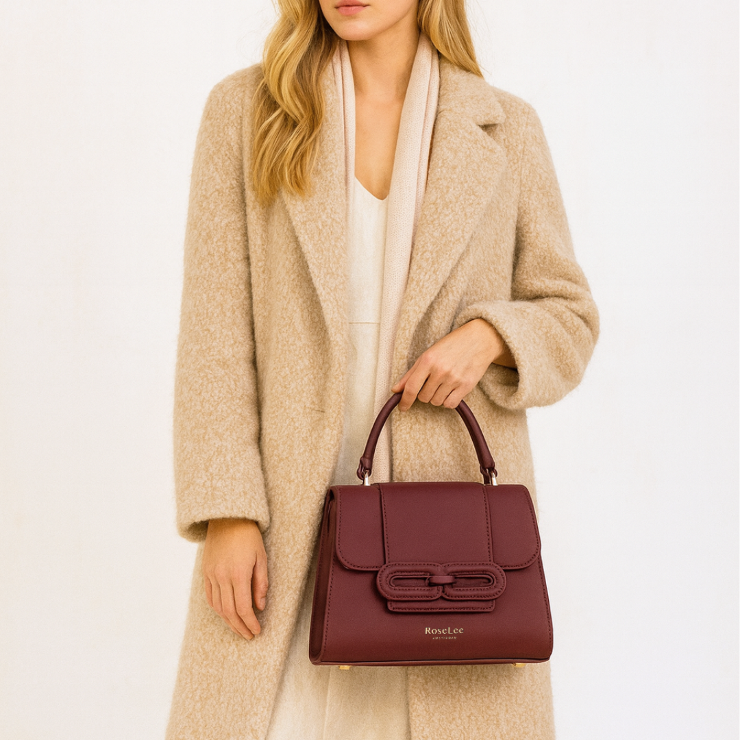 Lea Handtasche bordeauxrot