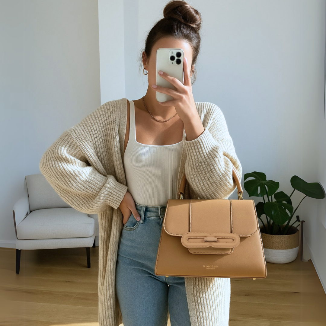 Lea handtas beige