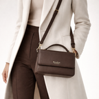 Ivy handtas - Donker bruin