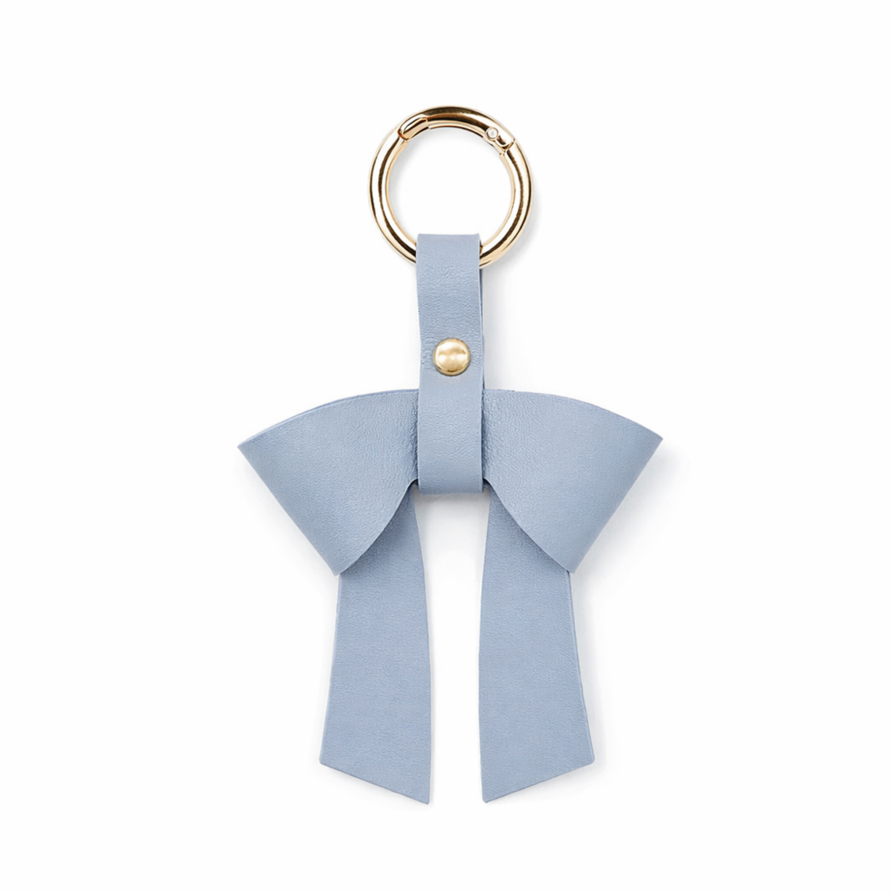 Handtas bedel | strik - blauw