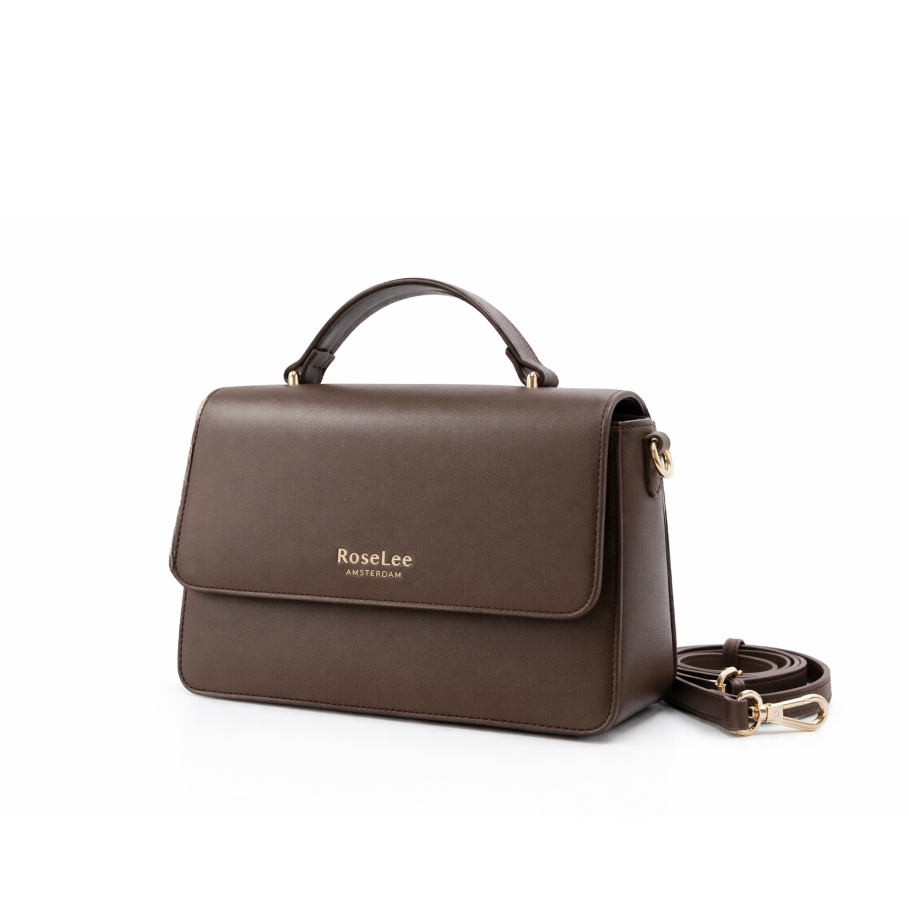 Ivy handtas - Donker bruin