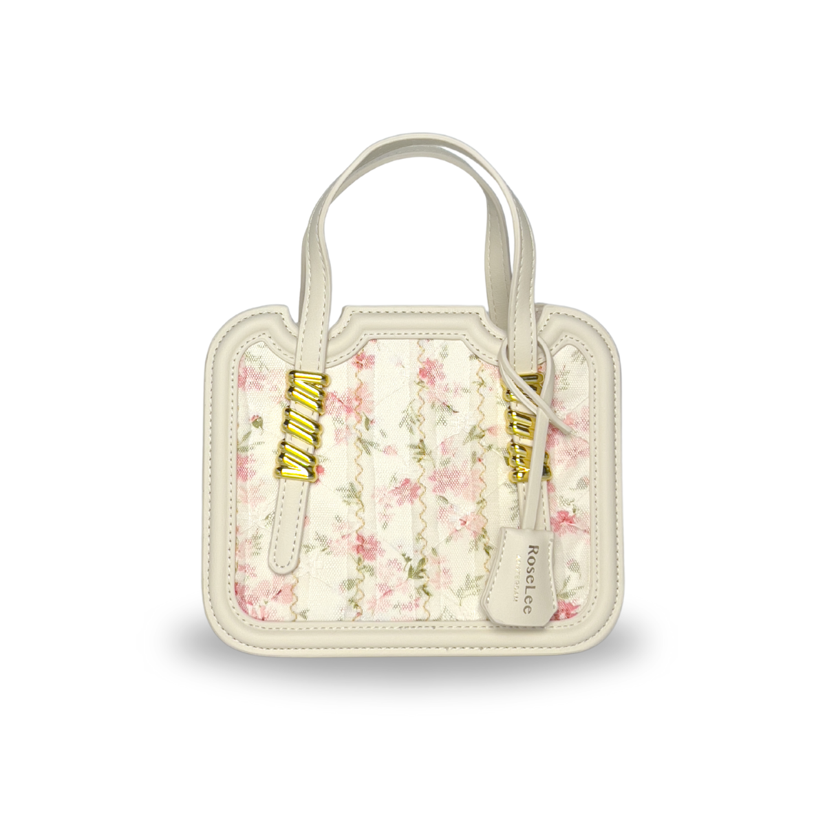 Floor handbag - white 