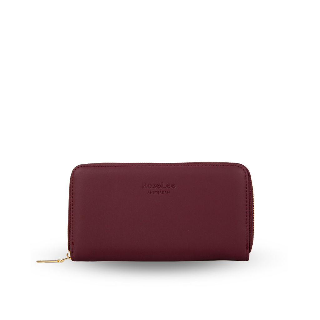Lea portomonnee bordeaux rood