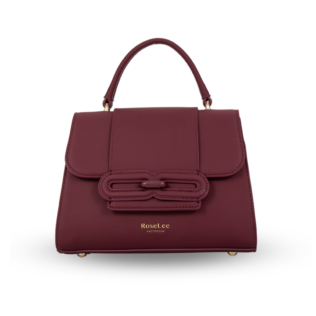 Lea handtas - bordeauxrood
