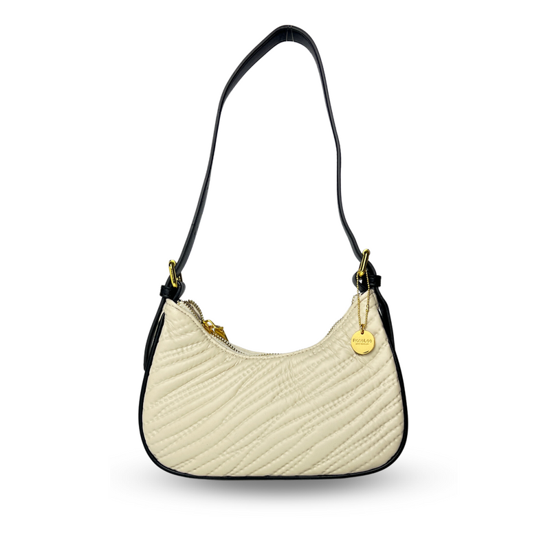 Lily handbag - White/black