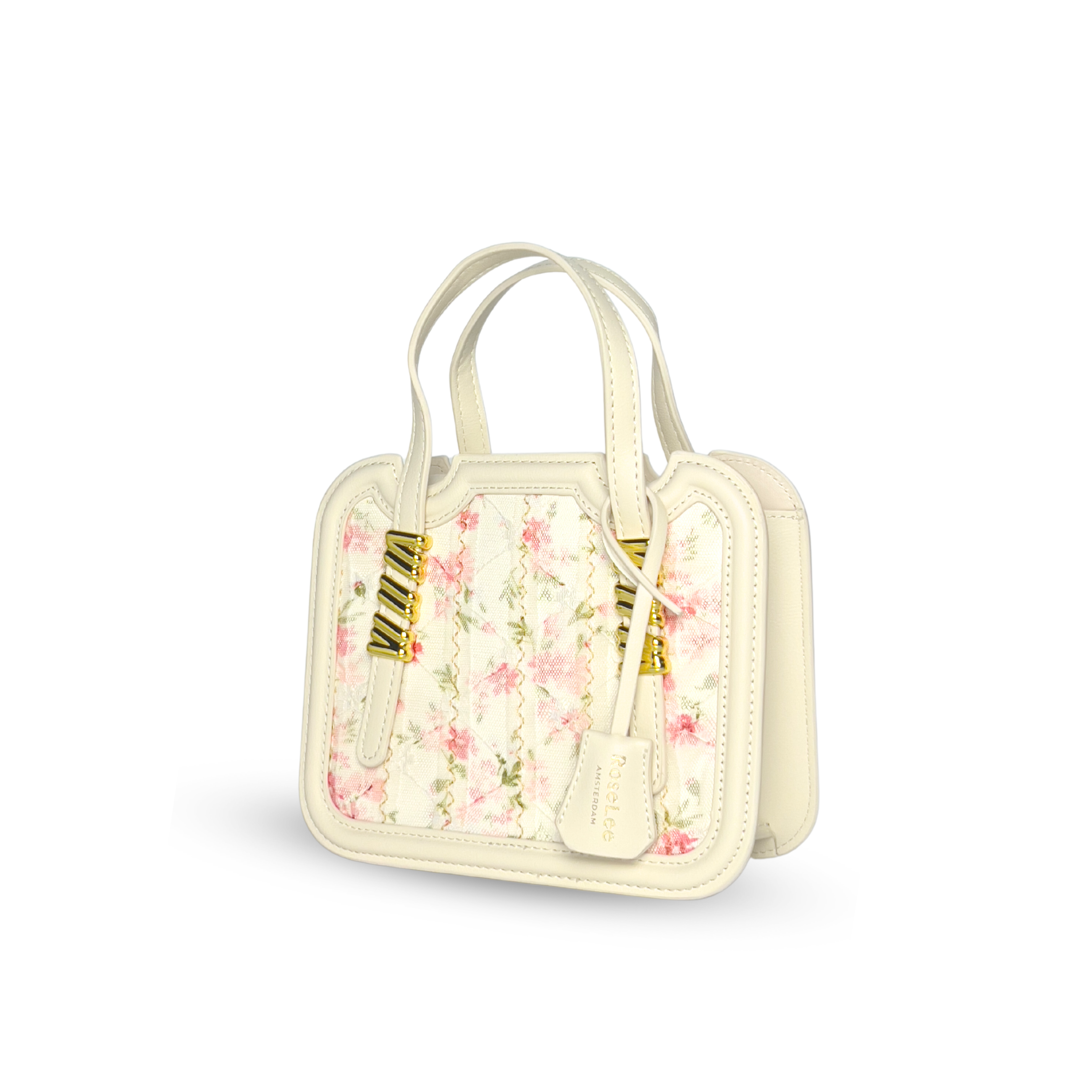 Floor handbag - white 