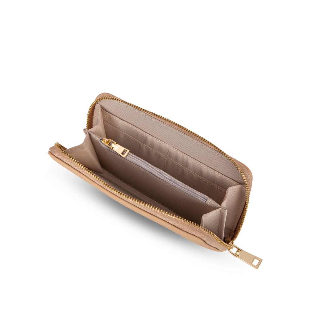 Lea portomonnee  beige