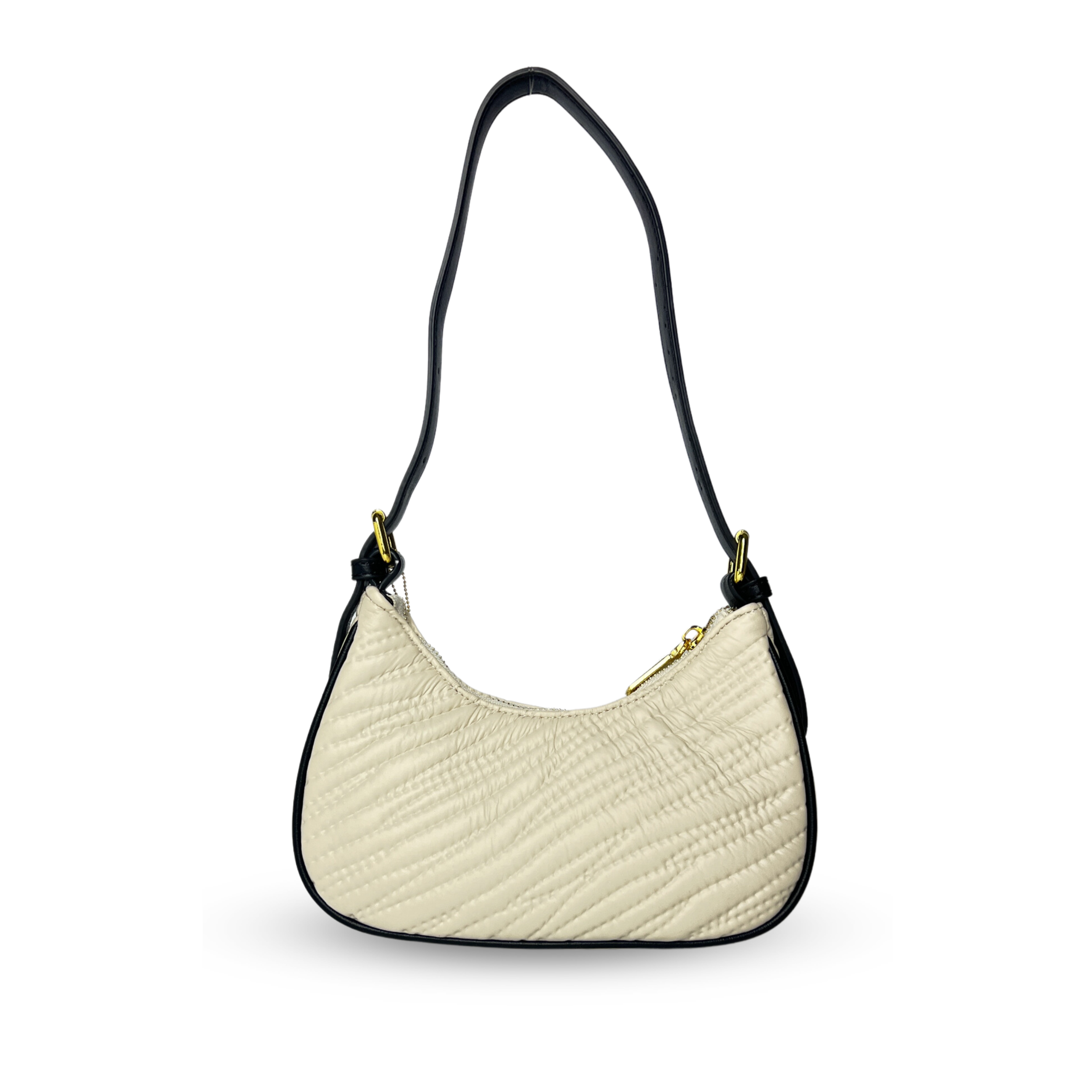 Lily handbag - White/black