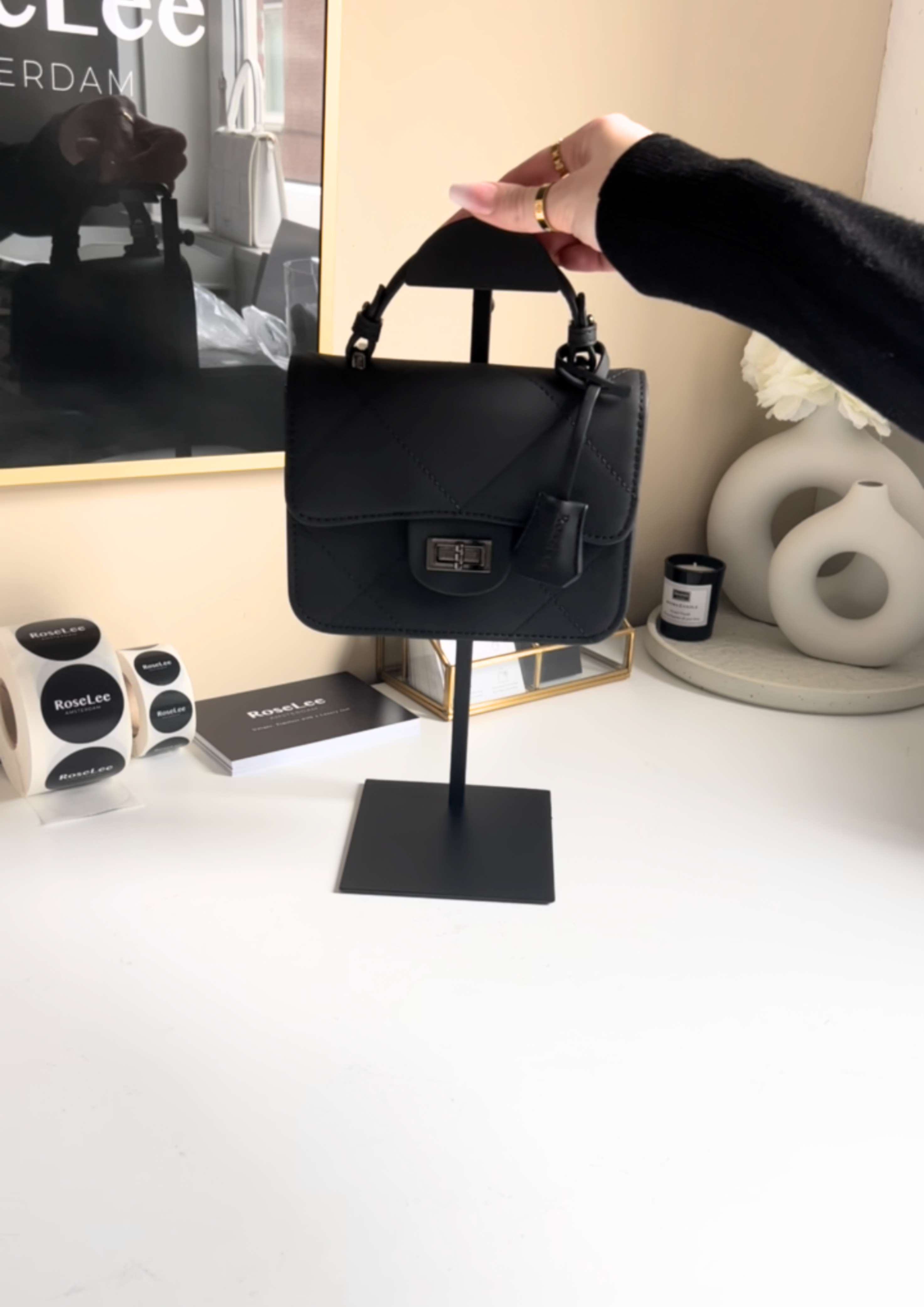 Handbag standard - Matte black