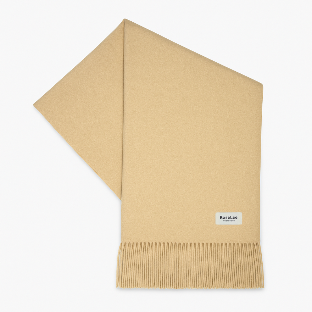 Sjaal beige