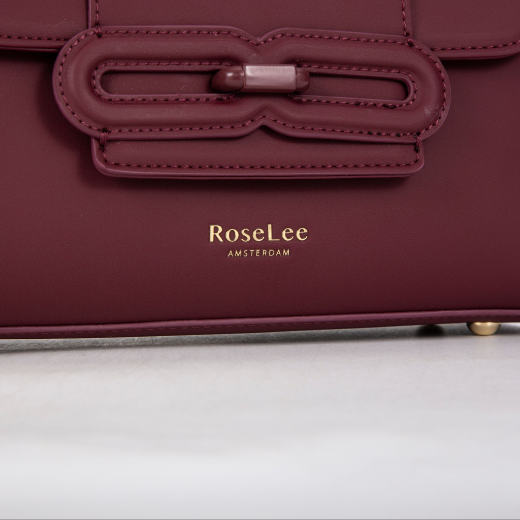 Lea handtas - bordeauxrood