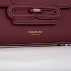 Lea handtas - bordeauxrood