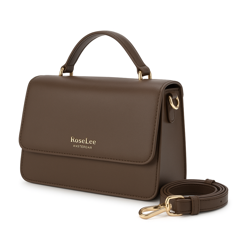 Ivy handtas - Donker bruin