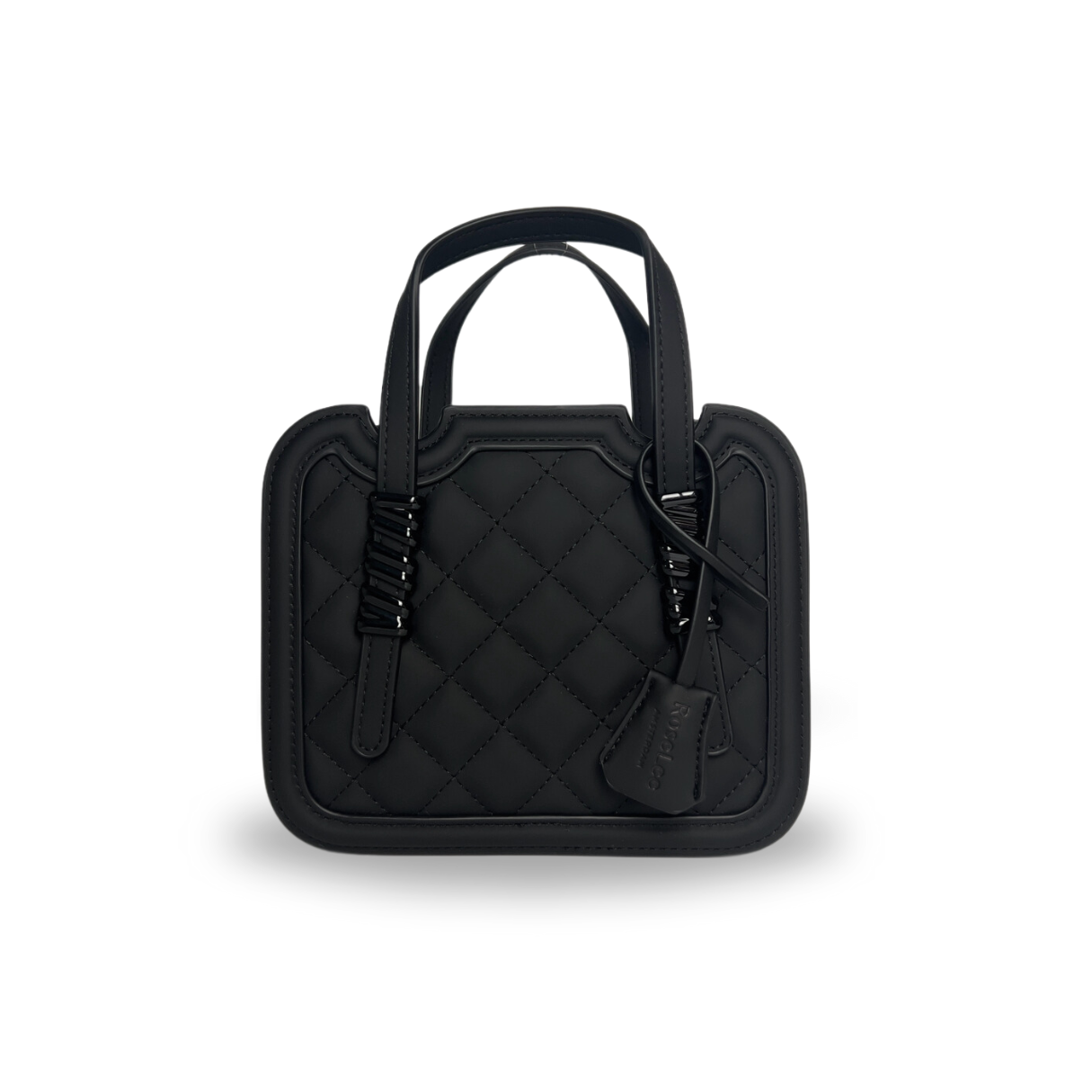 Floor handbag - black