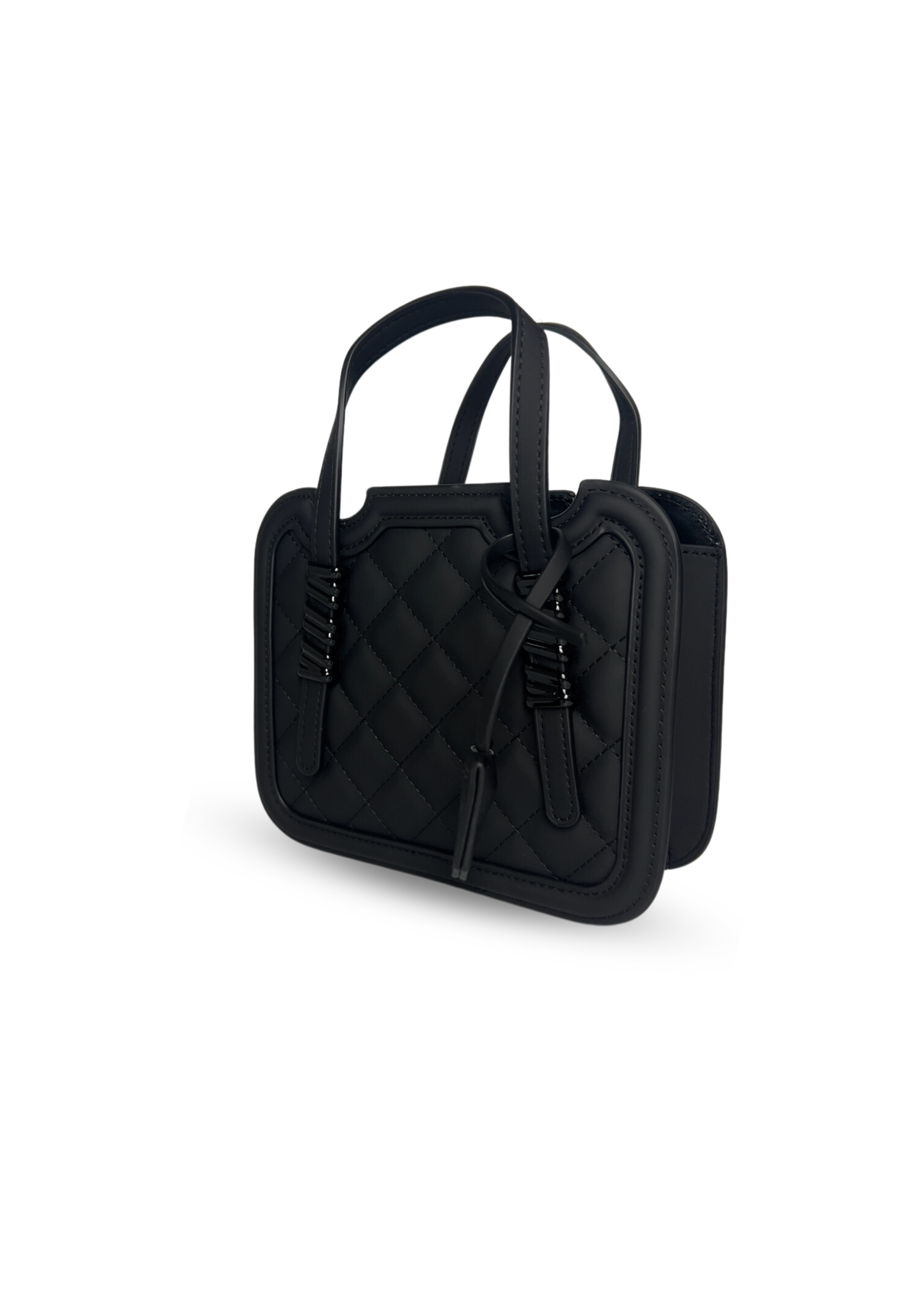 Floor handbag - black