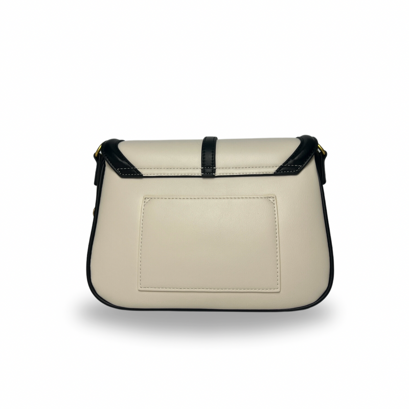 Daisy Shoulder Bag - White/Black