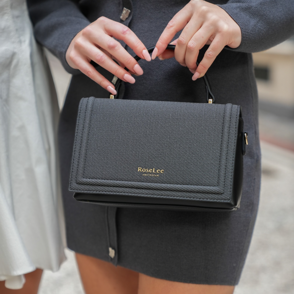 Megan handtas - Zwart | LIMITED EDITION