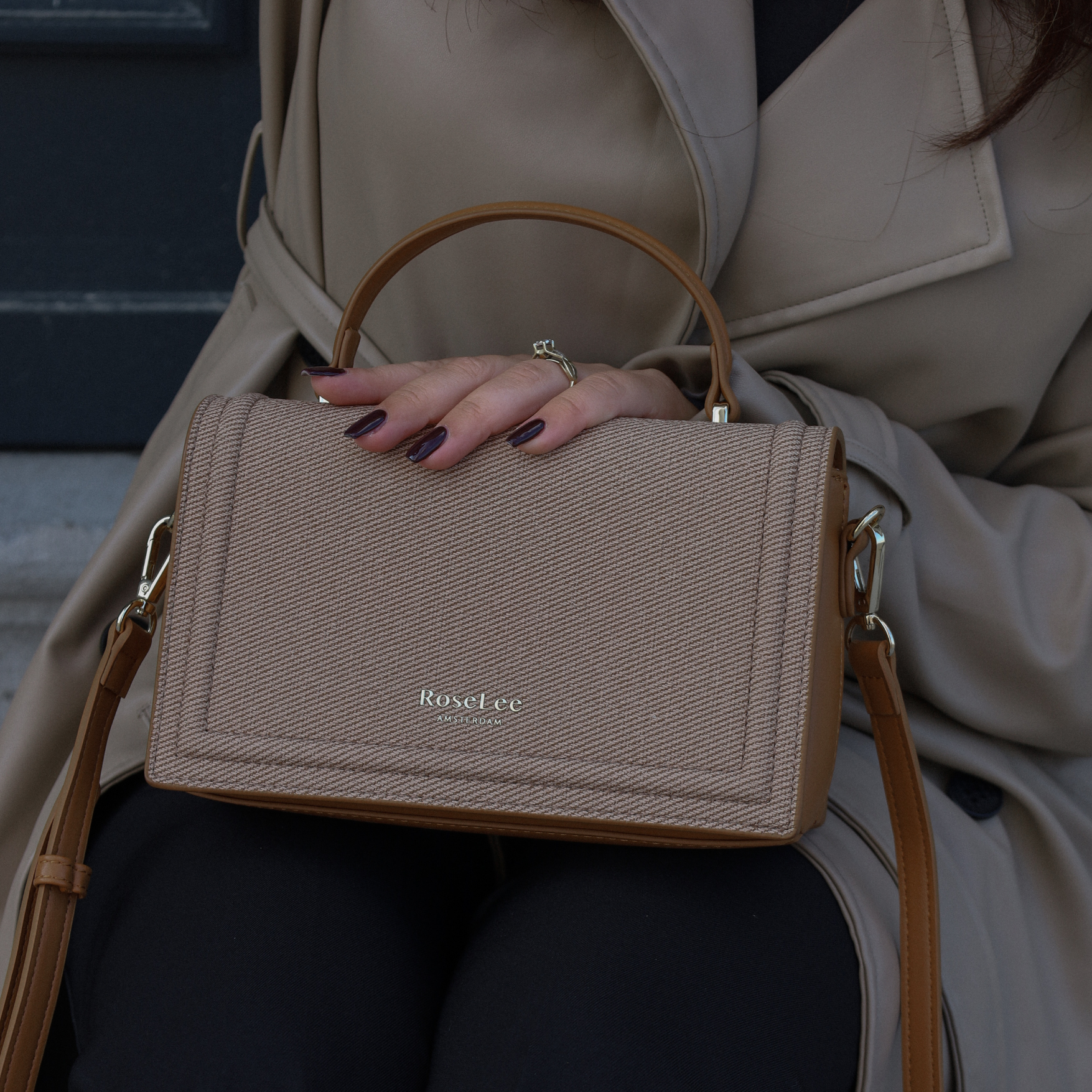 Megan handtas - Bruin | LIMITED EDITION