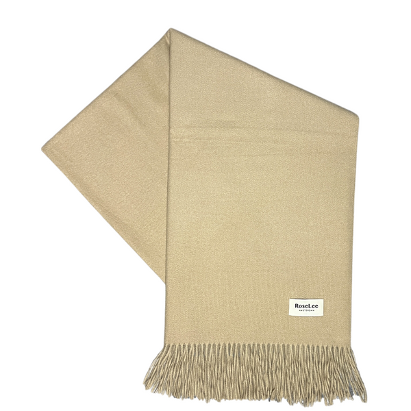 Sjaal beige