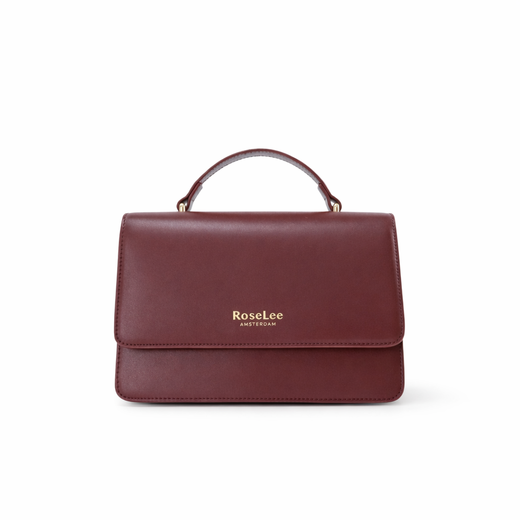 Ivy handtas - Bordeaux rood