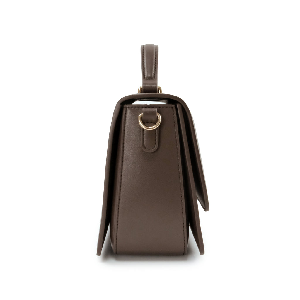 Ivy handtas - Donker bruin