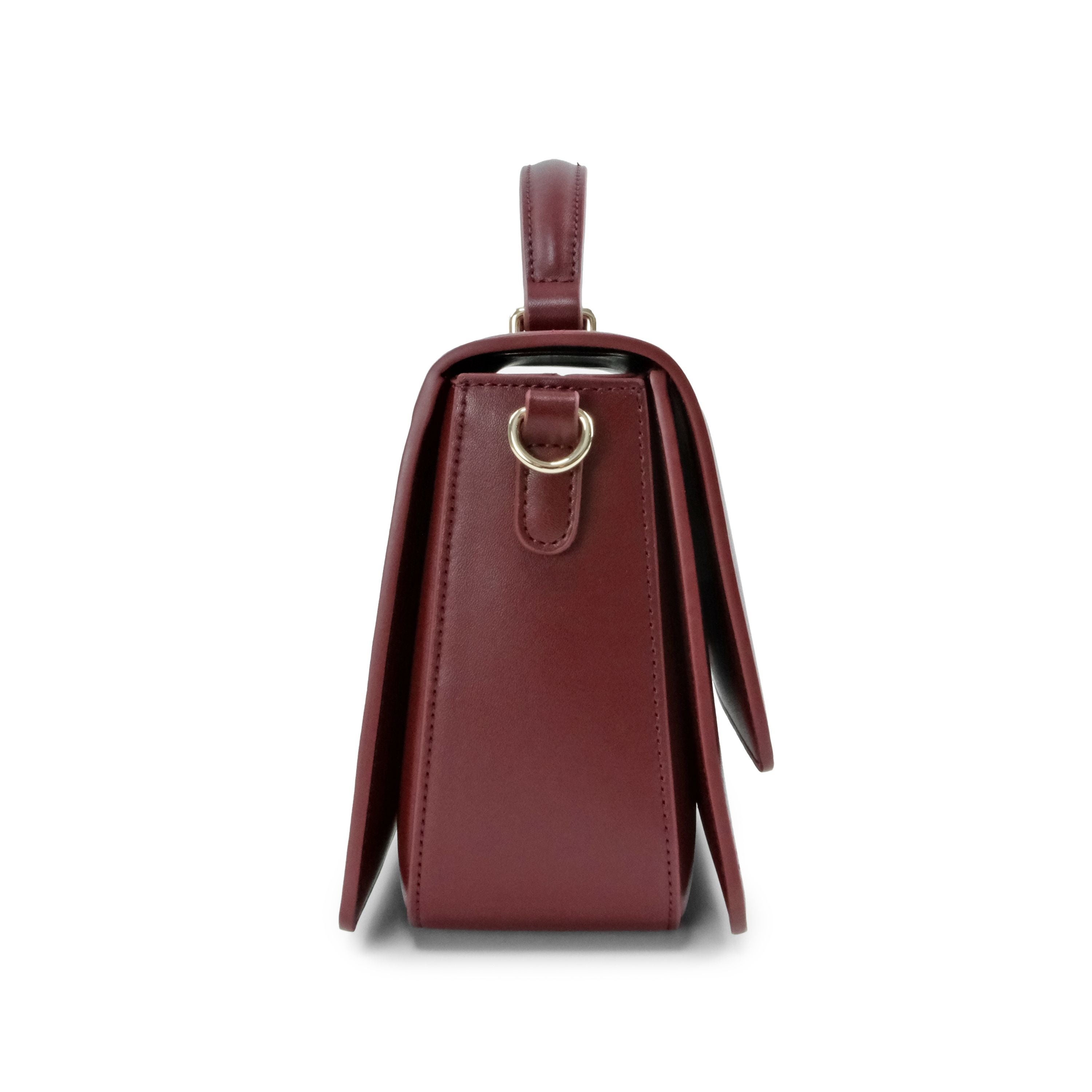 Ivy handtas - Bordeaux rood