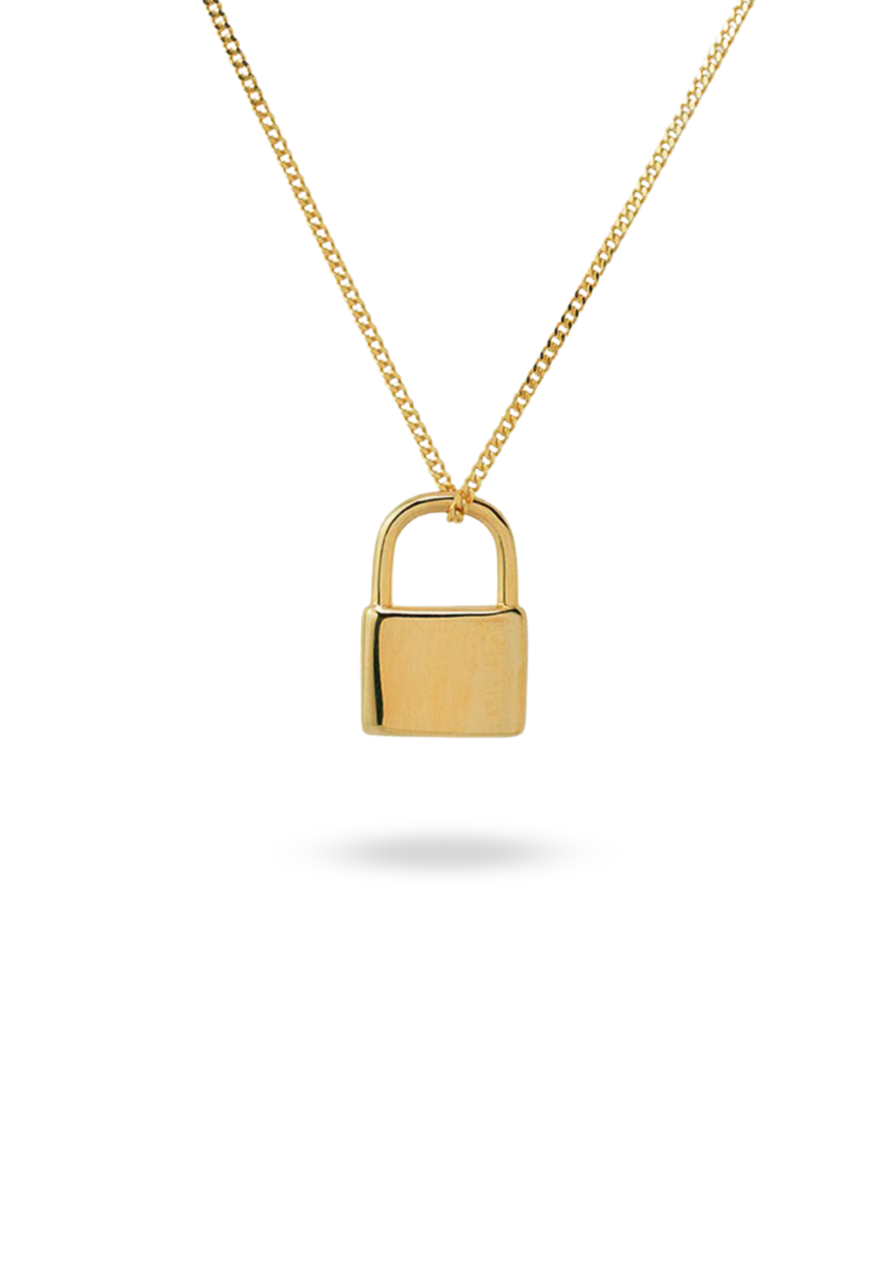 LOCK CHAIN ​​18K GOLD